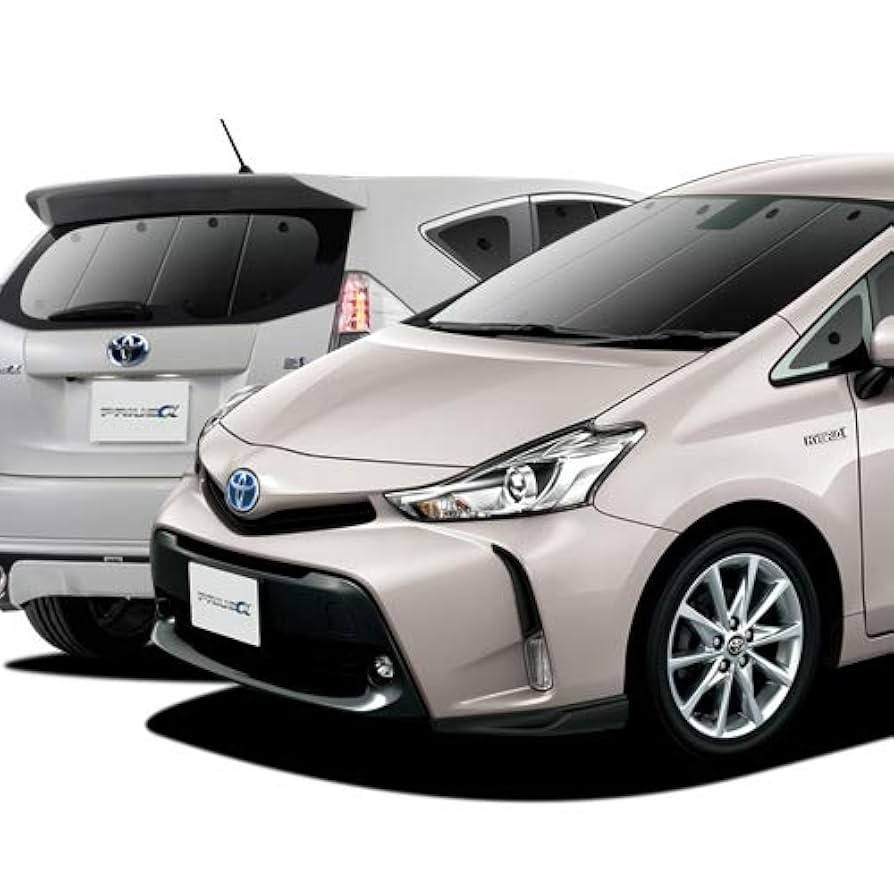 車内用　サンシェードフルセット　プリウスα用 サンシェード 40系 ZVW40 プリウスα プリウスアルファ 専用設計